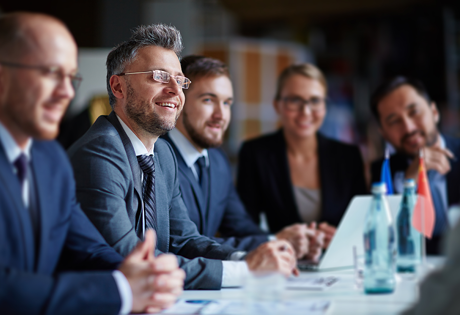 Business people meeting