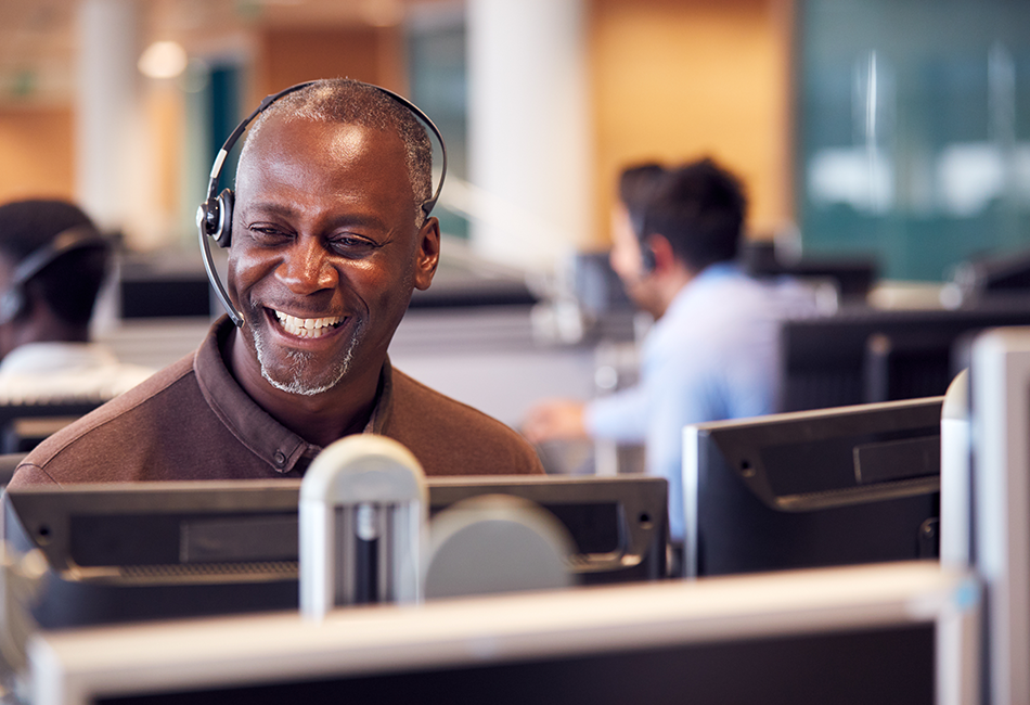 Man headset